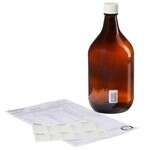 Boston 圆形棕色带盖窄口玻璃壶