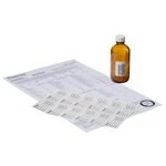 I-Chem&trade; Boston Round Narrow-Mouth Amber Glass Bottles with Closure