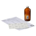 I-Chem&trade; Boston Round Narrow-Mouth Amber Glass Bottles with Closure