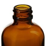 Narrow-Mouth Glass Septa Bottles with Open-Top Closure