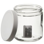 Wide-Mouth VOA Glass Jars with Closure