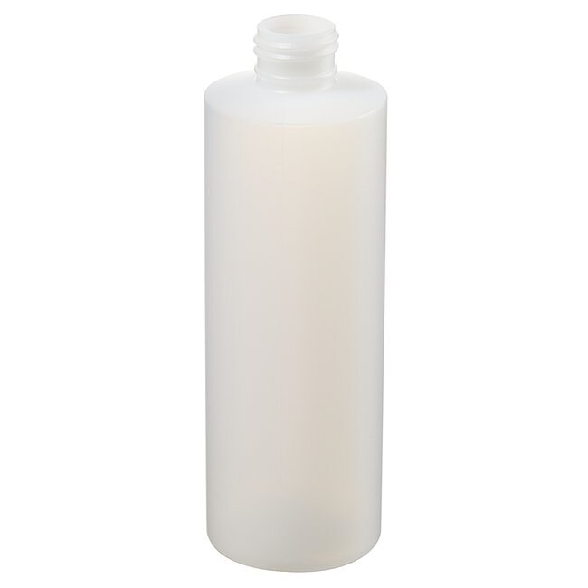 散装 HDPE 无盖圆柱型圆口瓶