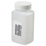 HDPE 内衬瓶盖矩形广口瓶，1000mL，认证级