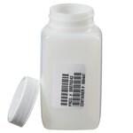 HDPE 内衬瓶盖矩形广口瓶，1000mL，认证级