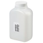 HDPE 内衬瓶盖矩形广口瓶，1000mL，认证级