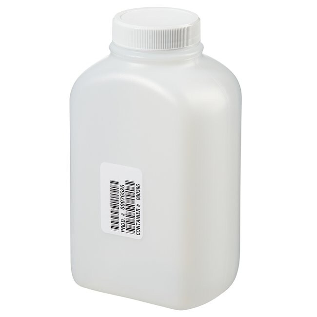 HDPE 内衬瓶盖矩形广口瓶，1000mL，认证级