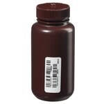 Nalgene&trade; 认证级棕色 HDPE 带盖广口瓶