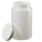 Wide-Mouth HDPE Packers with Closure