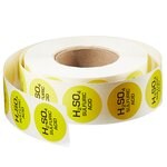 Color-coded Sample Alert Labels