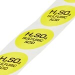 Color-coded Sample Alert Labels