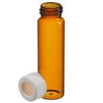 I-Chem&trade; 和 EP&trade; 琥珀色 VOA 玻璃样品瓶，带 0.125 in.隔垫，认证级