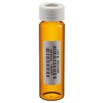 I-Chem&trade; 和 EP&trade; 琥珀色 VOA 玻璃样品瓶，带 0.125 in.隔垫，认证级