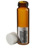带顶封盖的 I-Chem&trade; 琥珀色 VOA 玻璃样品瓶