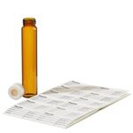 I-Chem&trade; 和 EP&trade; 琥珀色 VOA 玻璃样品瓶，带 0.125 in.隔垫，认证级