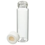 配备隔垫的 I-Chem&trade; 经济型加工级 VOA 玻璃样品瓶