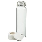 I-Chem&trade; Clear Clean Snap Vials with 0.125in. Septa