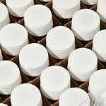 I-Chem&trade; Clear Clean Snap Vials with 0.125in. Septa