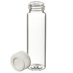 0.060in. 透明 VOA 玻璃样品瓶。隔垫