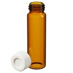 I-Chem&trade; 琥珀色 VOA 玻璃瓶，带 0.060 in.隔垫