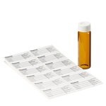 I-Chem&trade; 琥珀色 VOA 玻璃瓶，带 0.060 in.隔垫