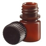 Nalgene&trade; 半透明琥珀色 HDPE 带盖诊断瓶：散装