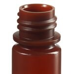 Nalgene&trade; 半透明琥珀色 HDPE 带盖诊断瓶：散装