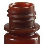 Nalgene&trade; 半透明琥珀色 HDPE 带盖诊断瓶：散装