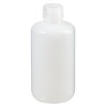 Nalgene&trade; Narrow-Mouth Natural HDPE Packaging Bottles with Closure: Bulk Pack