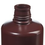 Nalgene&trade; 窄口不透明琥珀色 HDPE 带盖包装瓶：散装