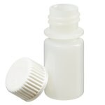 Nalgene&trade; HDPE Diagnostic Bottles with Closure: Sterile, Tray-Packed