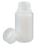 Nalgene&trade; 广口 HDPE 带盖包装瓶：散装