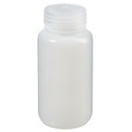 Nalgene&trade; Wide-Mouth HDPE Packaging Bottles with Closure: Bulk Pack