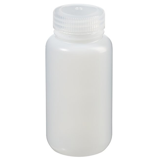 Nalgene&trade; Wide-Mouth HDPE Packaging Bottles with Closure: Bulk Pack