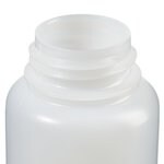 Nalgene&trade; Wide-Mouth HDPE Packaging Bottles with Closure: Bulk Pack