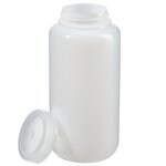 Nalgene&trade; 广口 HDPE 带盖包装瓶：散装