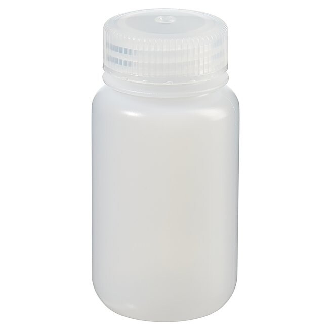 Nalgene&trade; Wide-Mouth HDPE Packaging Bottles with Closure: Bulk Pack
