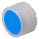 Nalgene&trade; HDPE 微量包装样品瓶颜色标记加高型瓶盖：未灭菌