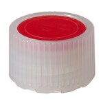 Nalgene&trade; HDPE 微量包装样品瓶加高型颜色标记盖：无菌、散装