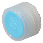 Nalgene&trade; HDPE 微量包装样品瓶加高型颜色标记盖：无菌、散装