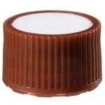 适用于微量包装样品瓶的 Nalgene&trade; 琥珀色 PPCO 加高型颜色标记盖：未灭菌