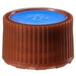 Nalgene&trade; PPCO 琥珀色加高型颜色标记微量包装样品瓶瓶盖：无菌、散装