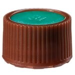 Nalgene&trade; PPCO Amber High Profile Closures with Color Coders for Micro Packaging Vials: Sterile, Bulk Pack