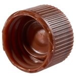 Nalgene&trade; PPCO 琥珀色加高型颜色标记微量包装样品瓶瓶盖：无菌、散装