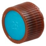 Nalgene&trade; PPCO 琥珀色加高型颜色标记微量包装样品瓶瓶盖：无菌、散装