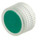 Nalgene&trade; PPCO 加高型微量包装样品瓶颜色标记盖：无菌、散装