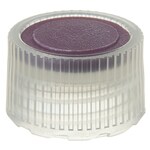 Nalgene&trade; PPCO 加高型微量包装样品瓶颜色标记盖：无菌、散装