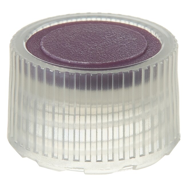 Nalgene&trade; PPCO 加高型微量包装样品瓶颜色标记盖：无菌、散装