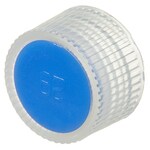 Nalgene&trade; PPCO 加高型微量包装样品瓶颜色标记盖：未灭菌