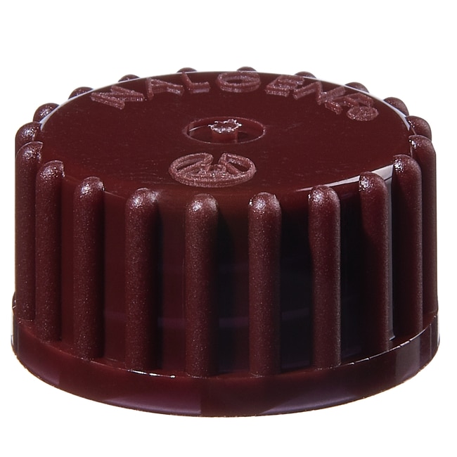 Nalgene&trade; 有色聚丙烯瓶盖：散装