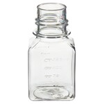 Nalgene&trade; PET 方形无盖培养基瓶：无菌、热塑托盘装